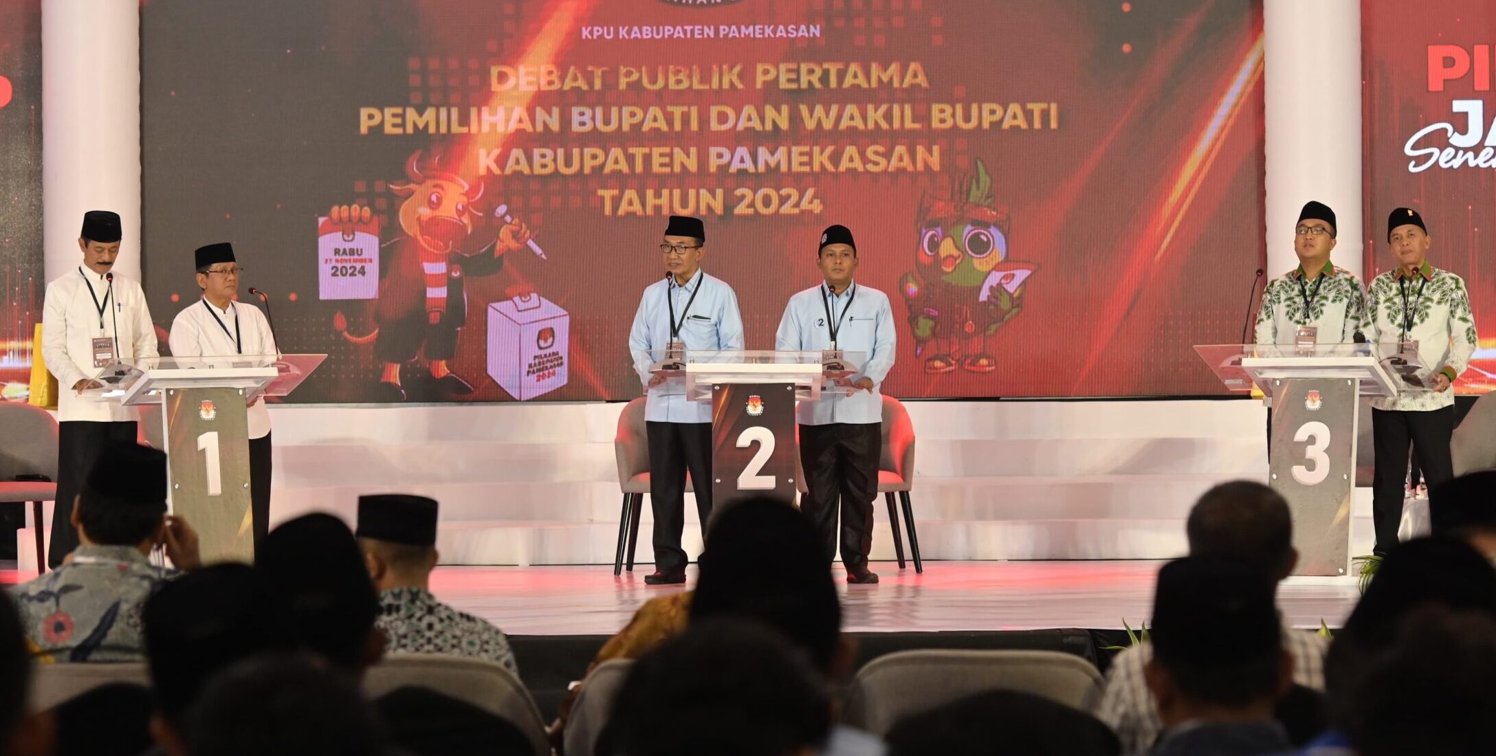 debat Pilkada Pamekasan