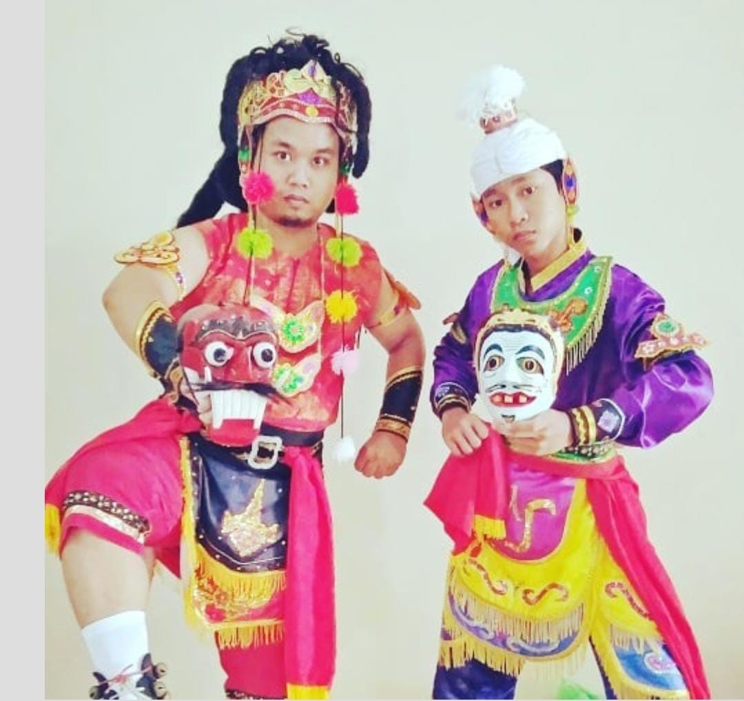 tari topeng ḍhâleng