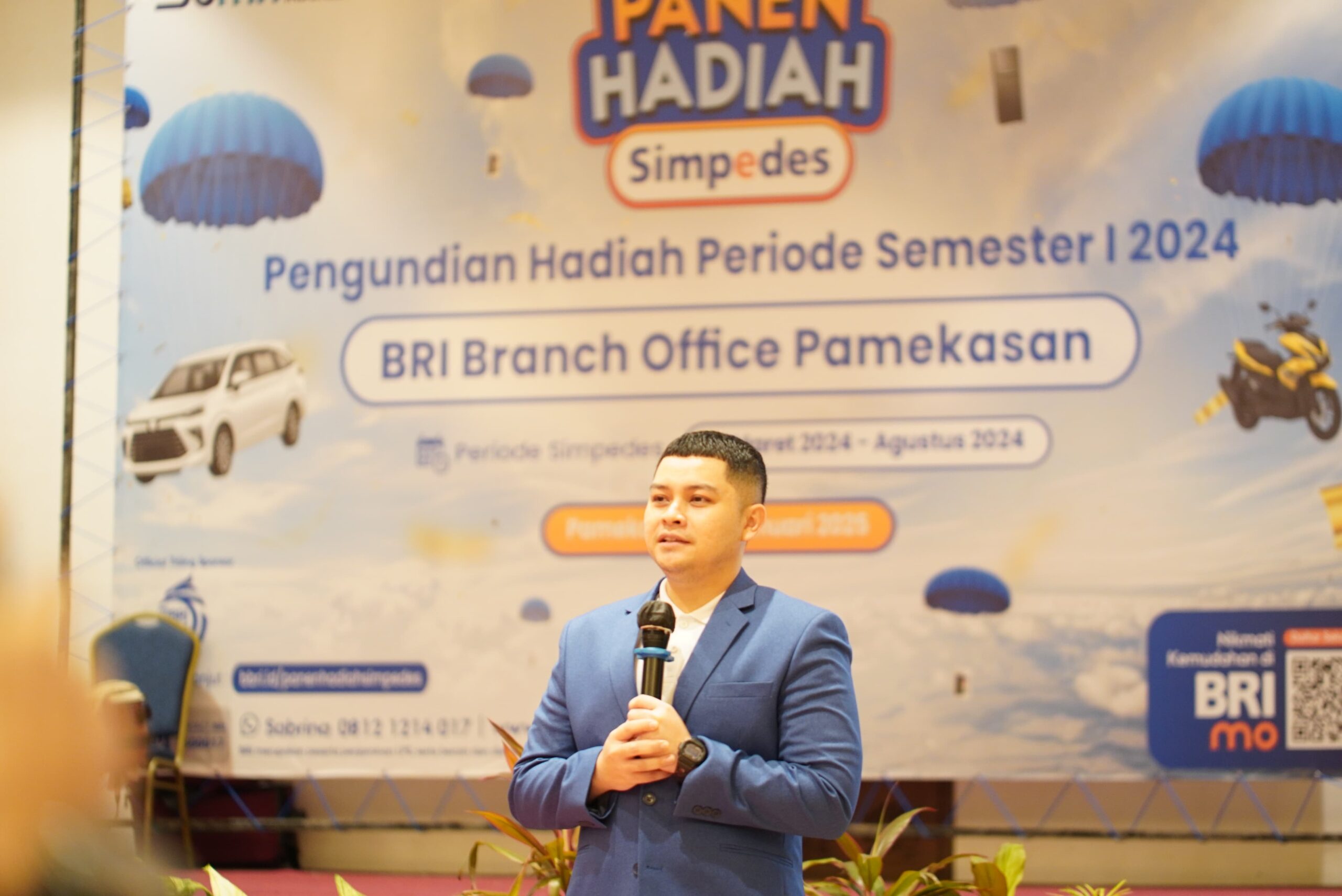 Octarez Abi Ibrahim: Branch Manager BRI Pamekasan.