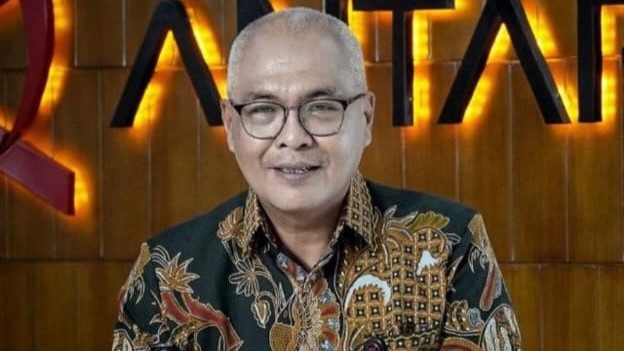 Akhmad Munir, Dirut LKBN Antara. (Sokip/Kabar Madura)