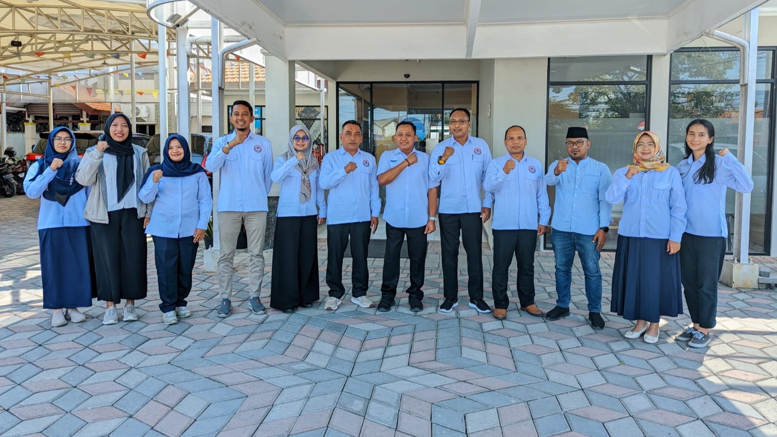 SINERGI: Suasana audiensi KPID Jatim bersama BPSDMP Kominfo Surabaya. (Khoyrul Umam Syarif/Kabar Madura)