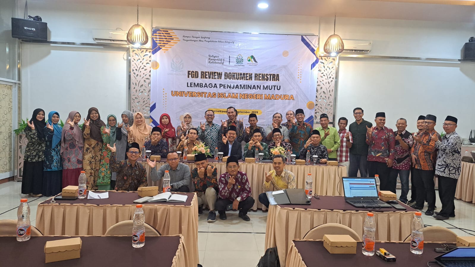 BERKEMAJUAN: FGD Review Dokumen Renstra 2025-2029 UIN Madura menggarisbawahi pentingnya meneguhkan spirit “excellent culture” atau budaya mutu yang unggul. (Khoyrul Umam Syarif/Kabar Madura)