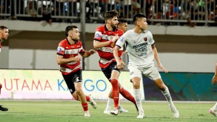 Ruxi, Pemain Madura United. (Ferdi Alifurrahman/Kabar Madura)