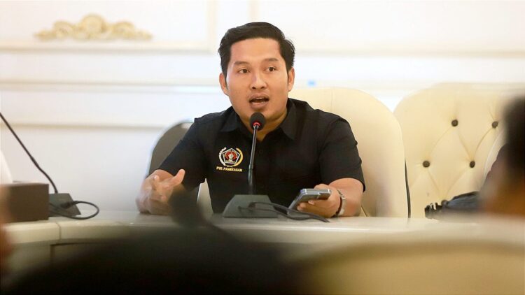 Hairul Anam, Ketua PWI Pamekasan. (Safira Nur Laily/Kabar Madura)