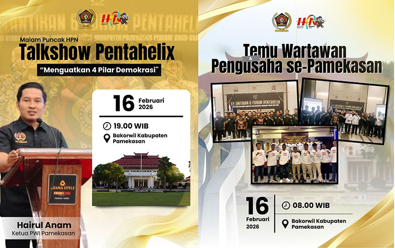 HPN 2026, PWI Pamekasan Gelar Pameran Lukisan dan Ragam Kegiatan Spektakuler