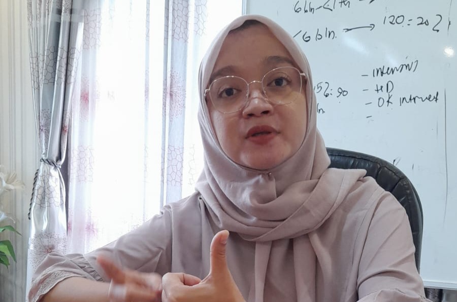 dr. Sofia Nuri, Sp.PD: Dokter Spesialis Penyakit Dalam di RSUD dr. Moh. Anwar Sumenep. (Moh Razin/Kabar Madura)