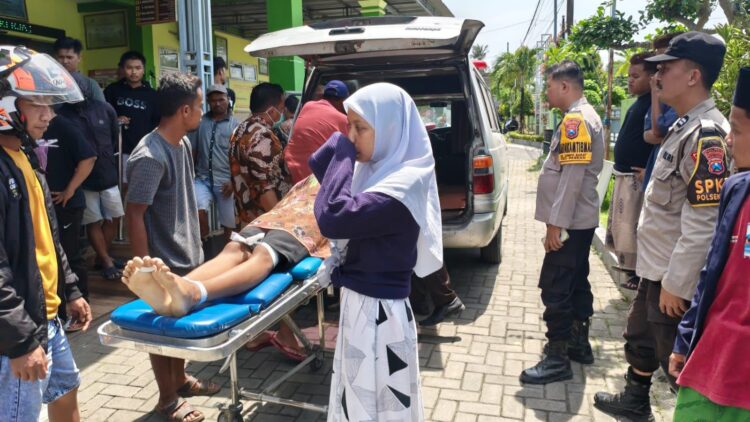 TAKDIR: Usai kecelakaan tunggal, dua remaja asal Waru meninggal dunia. (Ist/Kabar Madura)