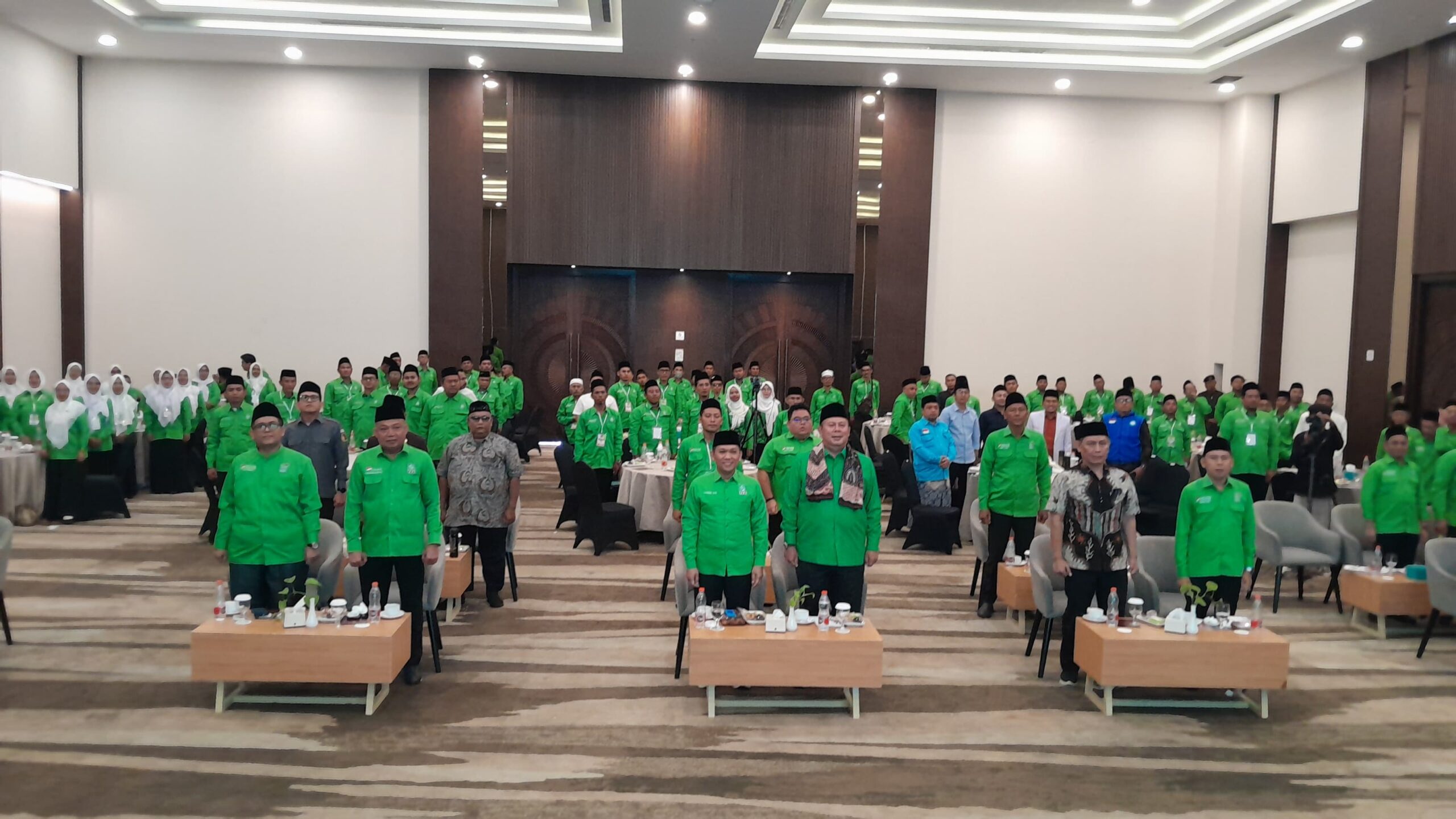 SOLID: Suasana Muscab DPC Pamekasan memunculkan tiga nama kandidat. (Dewi Fitri/Kabar Madura)